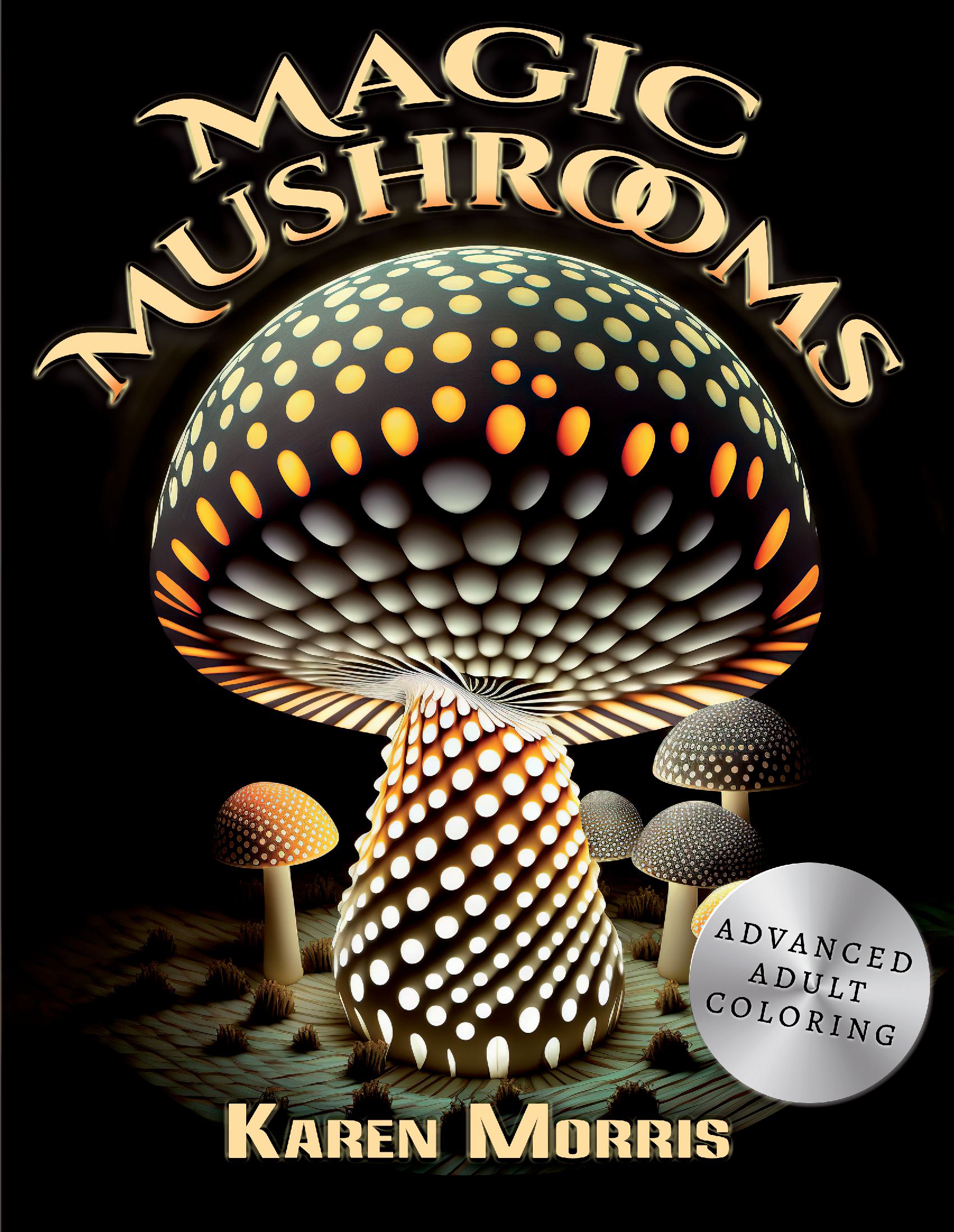 Magical Mushrooms Coloring book for Women: Mushroom houses(Magical  mushrooms coloring book for adults) (Paperback)