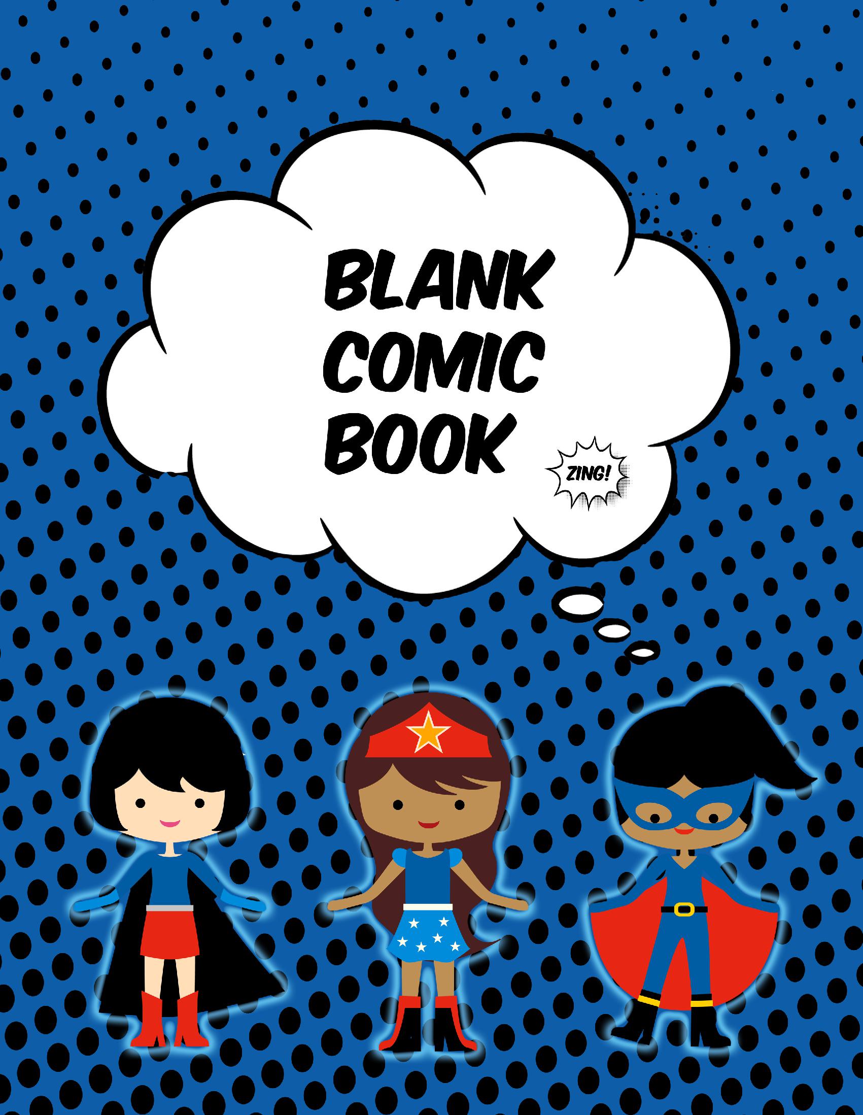 Blank Comic Book For Kids - (blank Story Books) By Young Dreamers