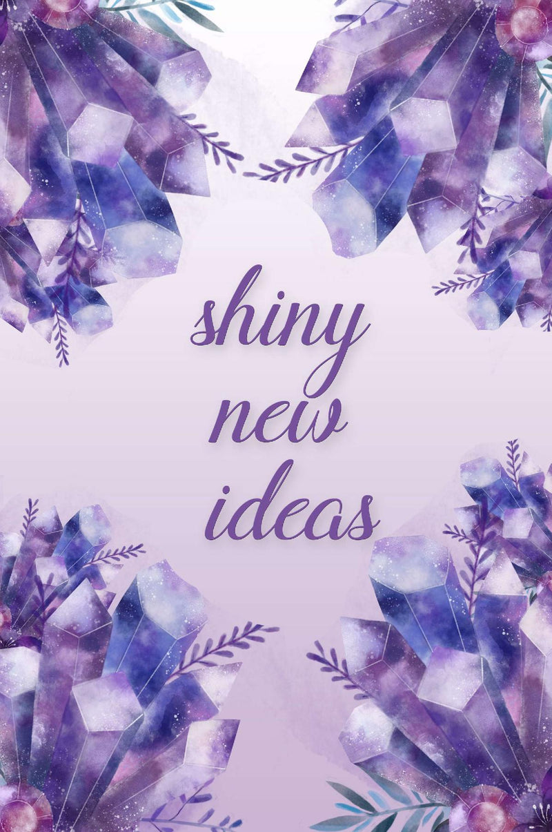 Shiny New Ideas Writer's Notebook (6x9 Lined Spiral Bound)