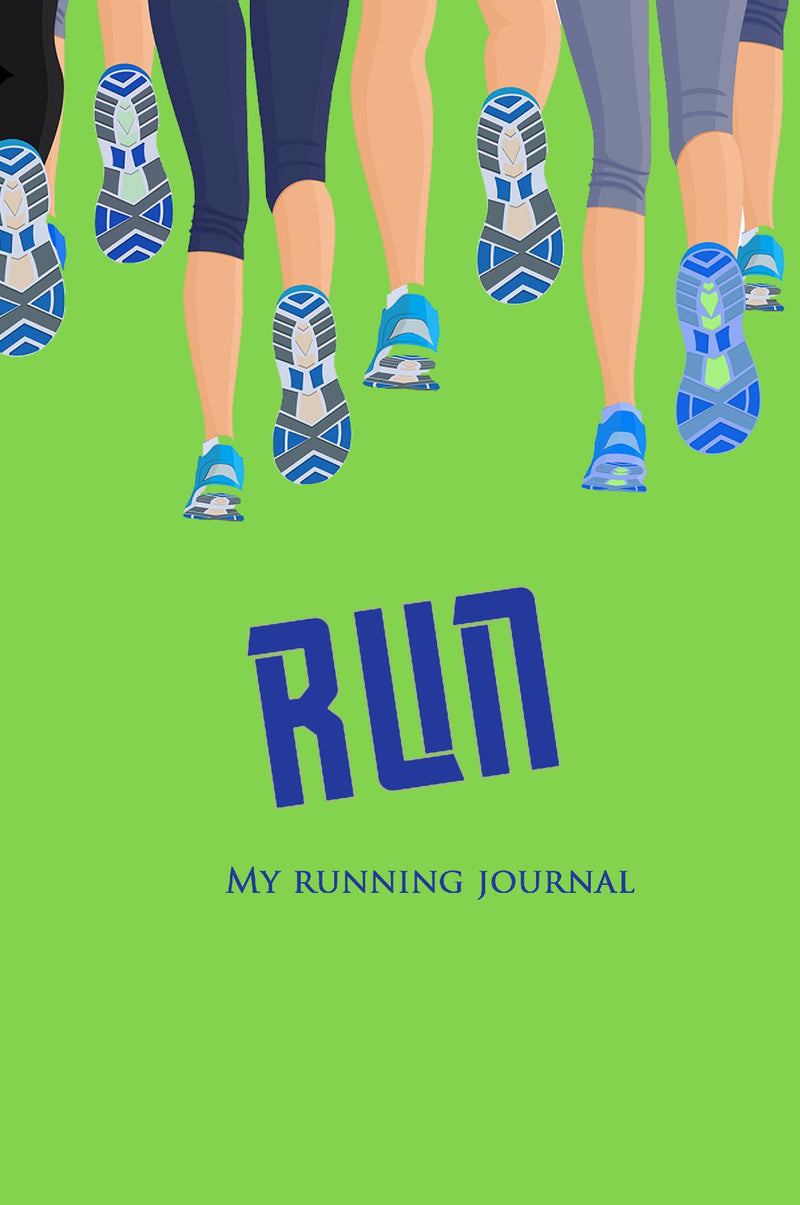 Running Journal: Green (6x9 Perfect Bound) 