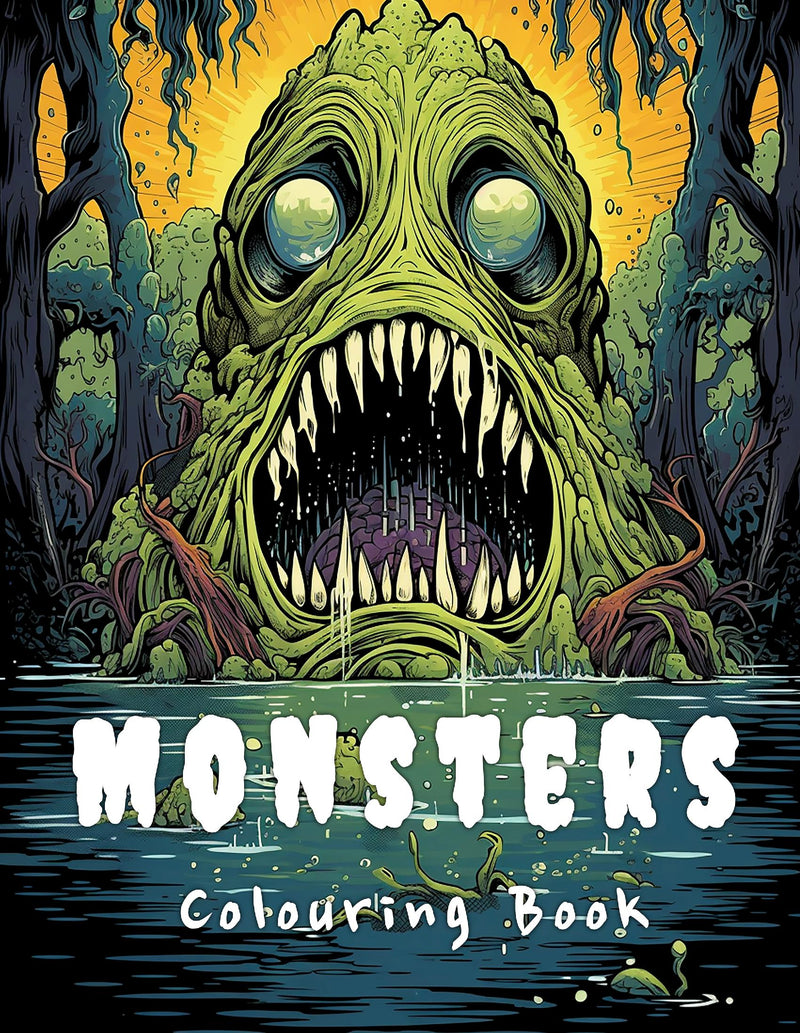 Monsters Colouring Book