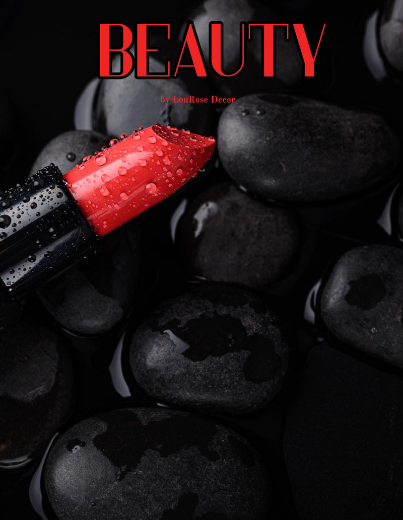 Decorative Book- Beauty Red and Black