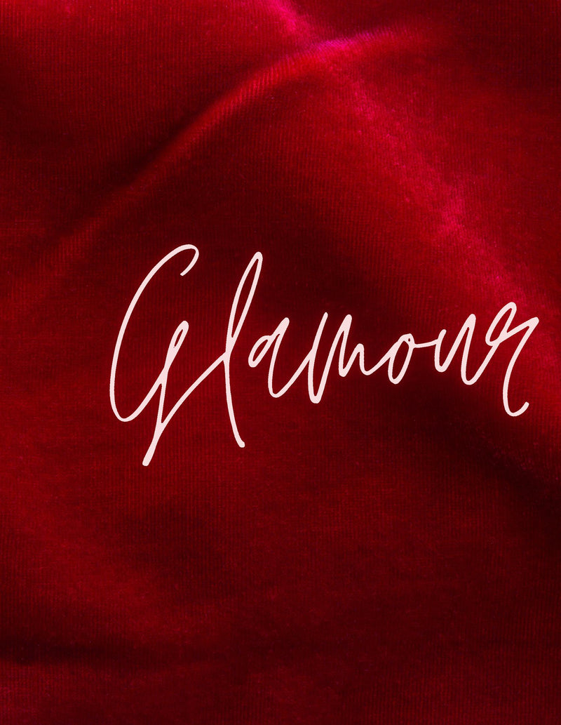 Decorative Book- Glamour Red