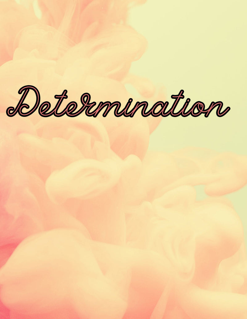 Decorative Book- Determination Cloud