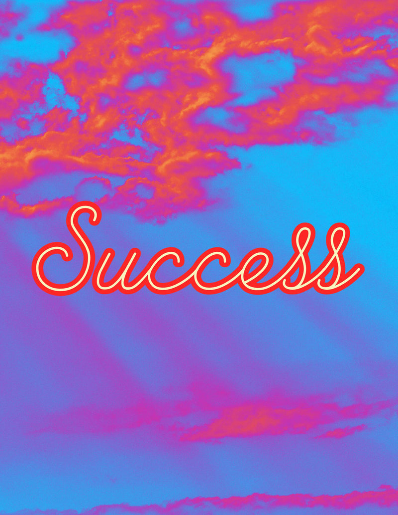 Decorative Books- Success Bright Pink