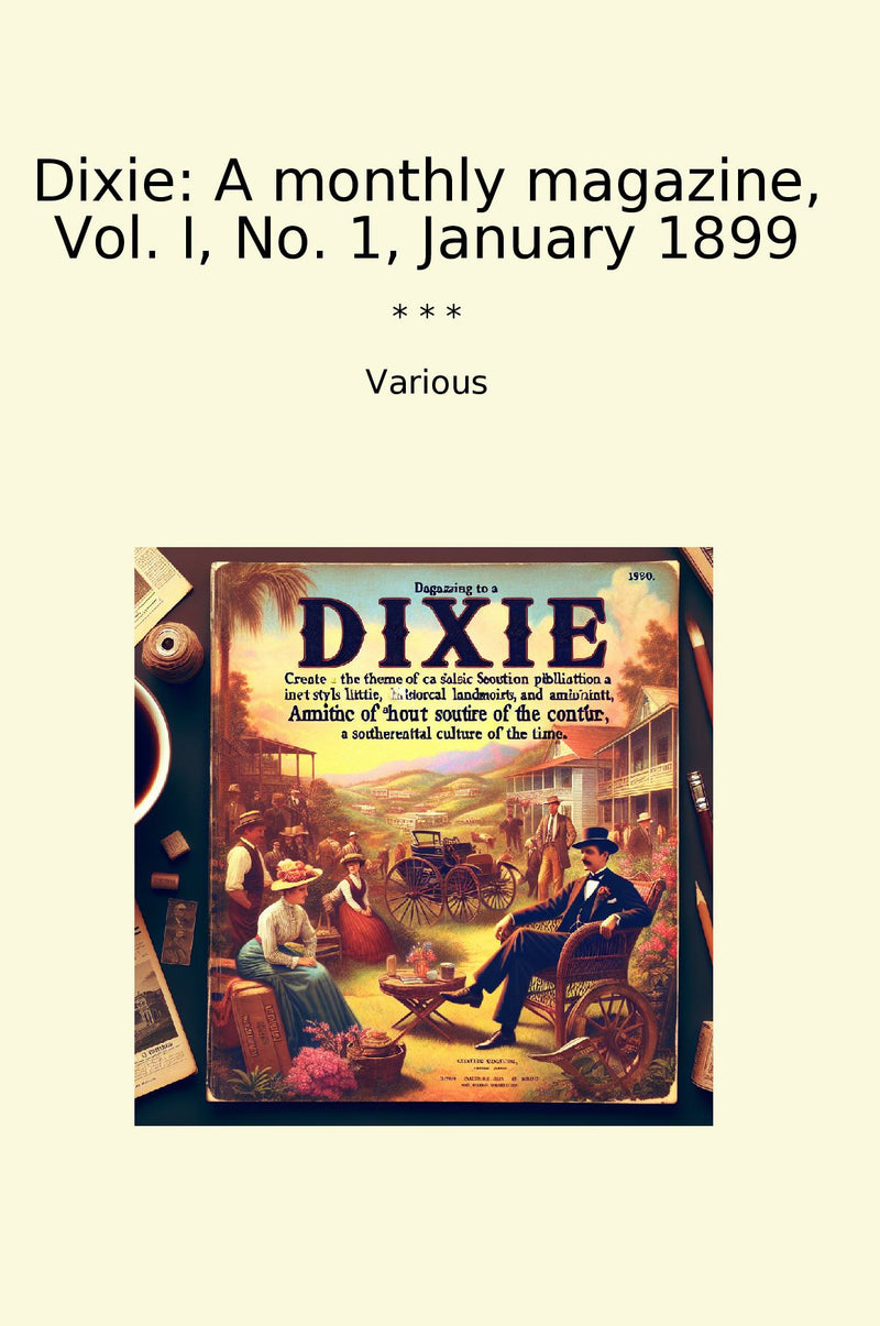 Dixie: A monthly magazine, Vol. I, No. 1, January 1899