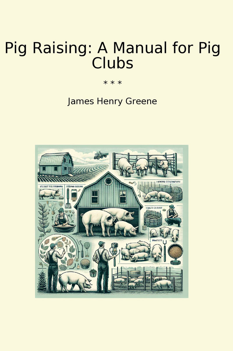 Pig Raising: A Manual for Pig Clubs