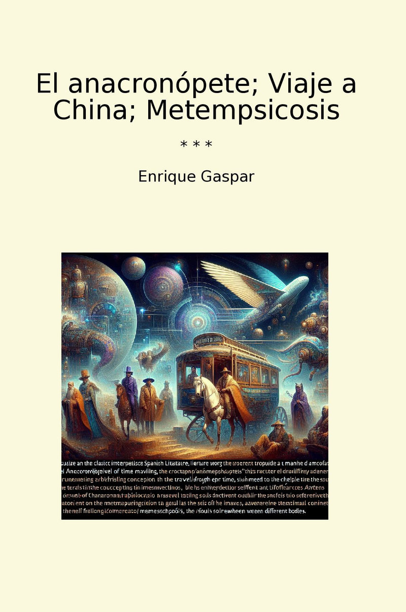 El anacronópete; Viaje a China; Metempsicosis