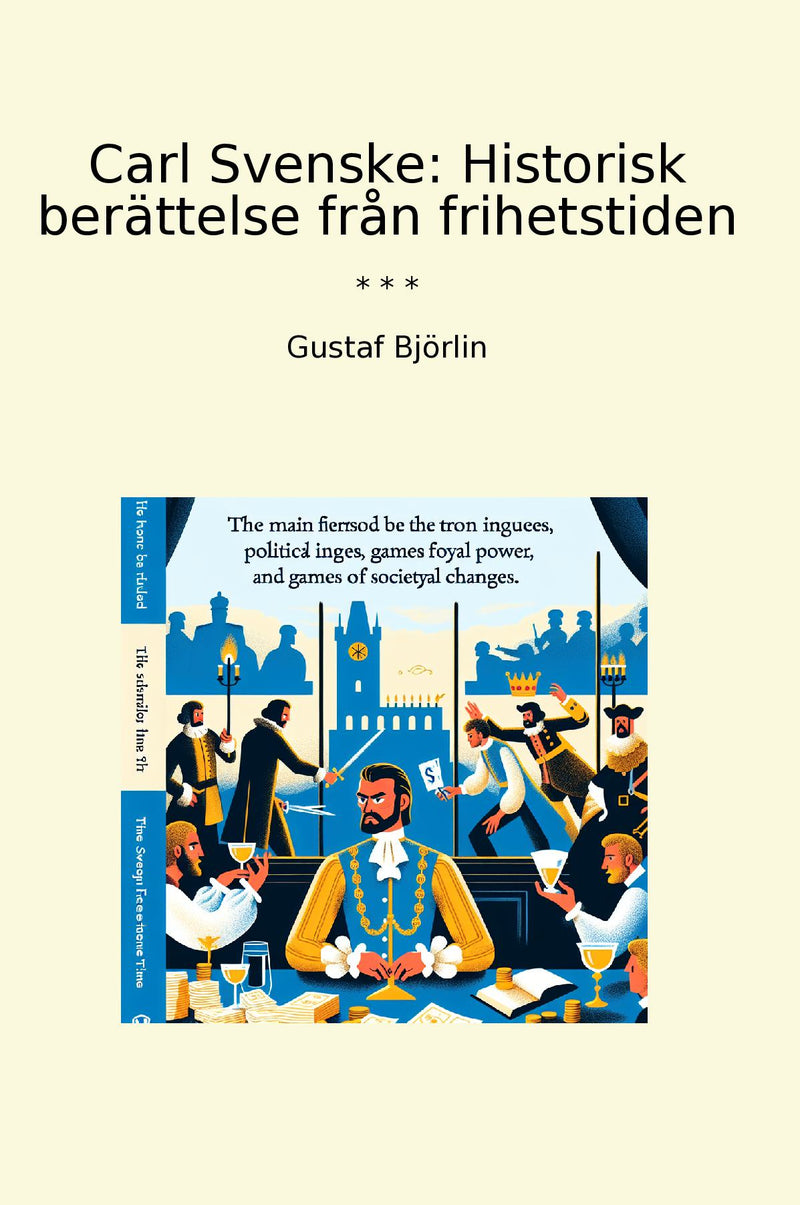 Carl Svenske: Historisk berättelse från frihetstiden