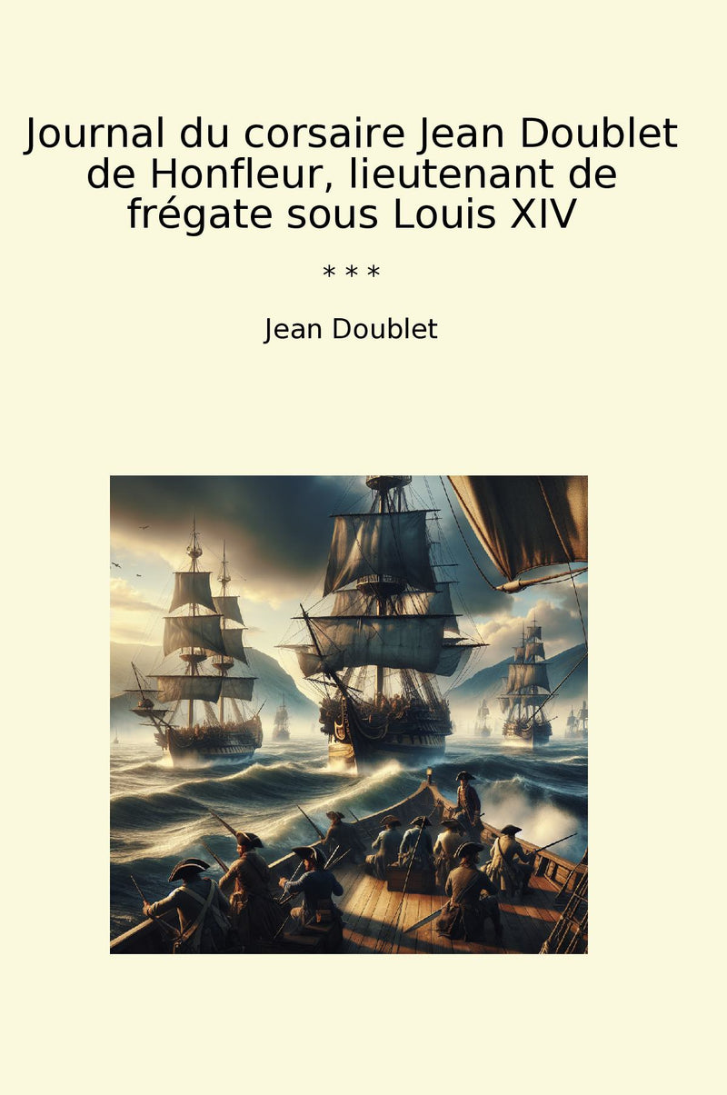 Journal du corsaire Jean Doublet de Honfleur, lieutenant de frégate sous Louis XIV