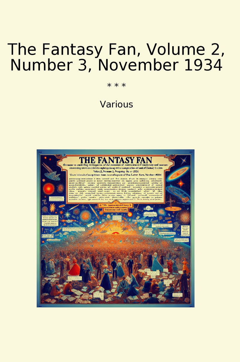 The Fantasy Fan, Volume 2, Number 3, November 1934