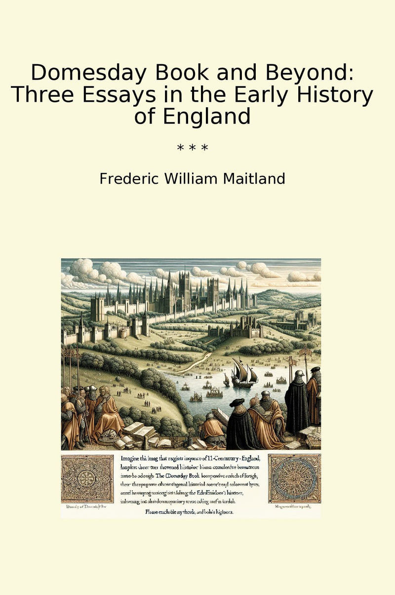 Domesday Book and Beyond: Three Essays in the Early History of England