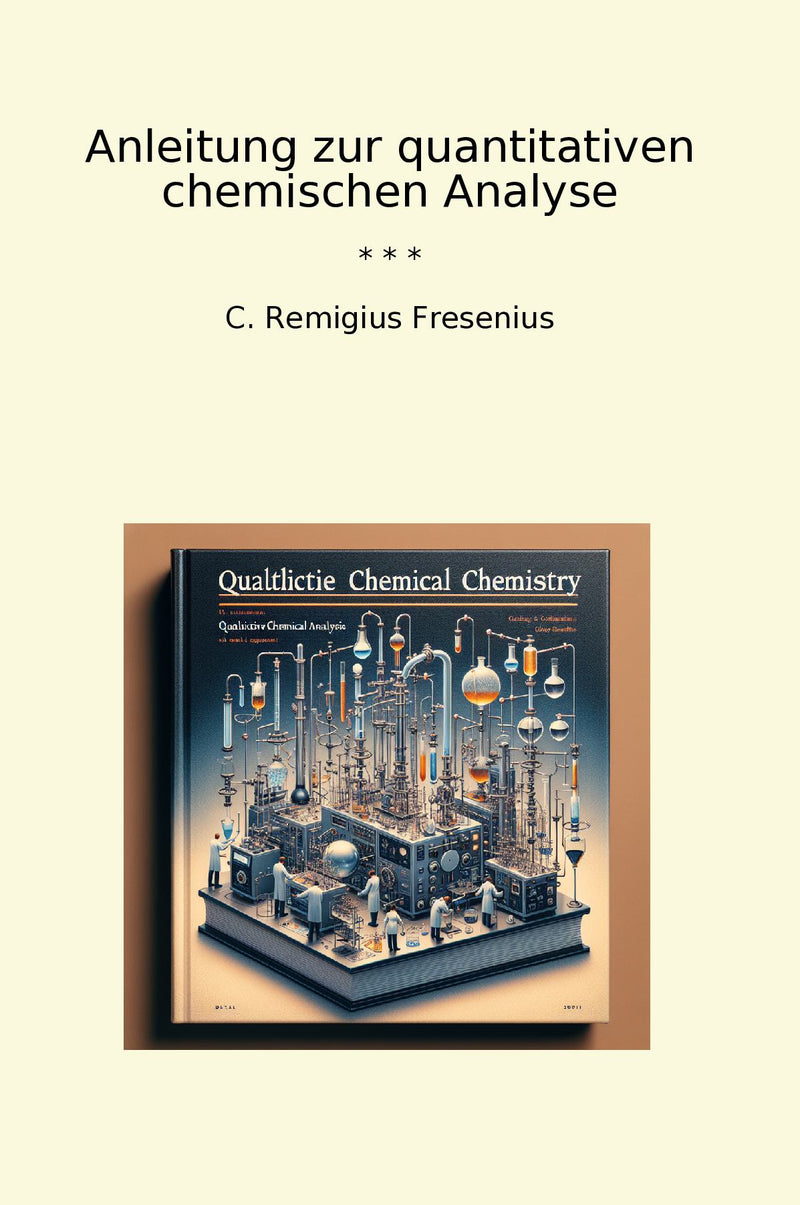 Anleitung zur quantitativen chemischen Analyse