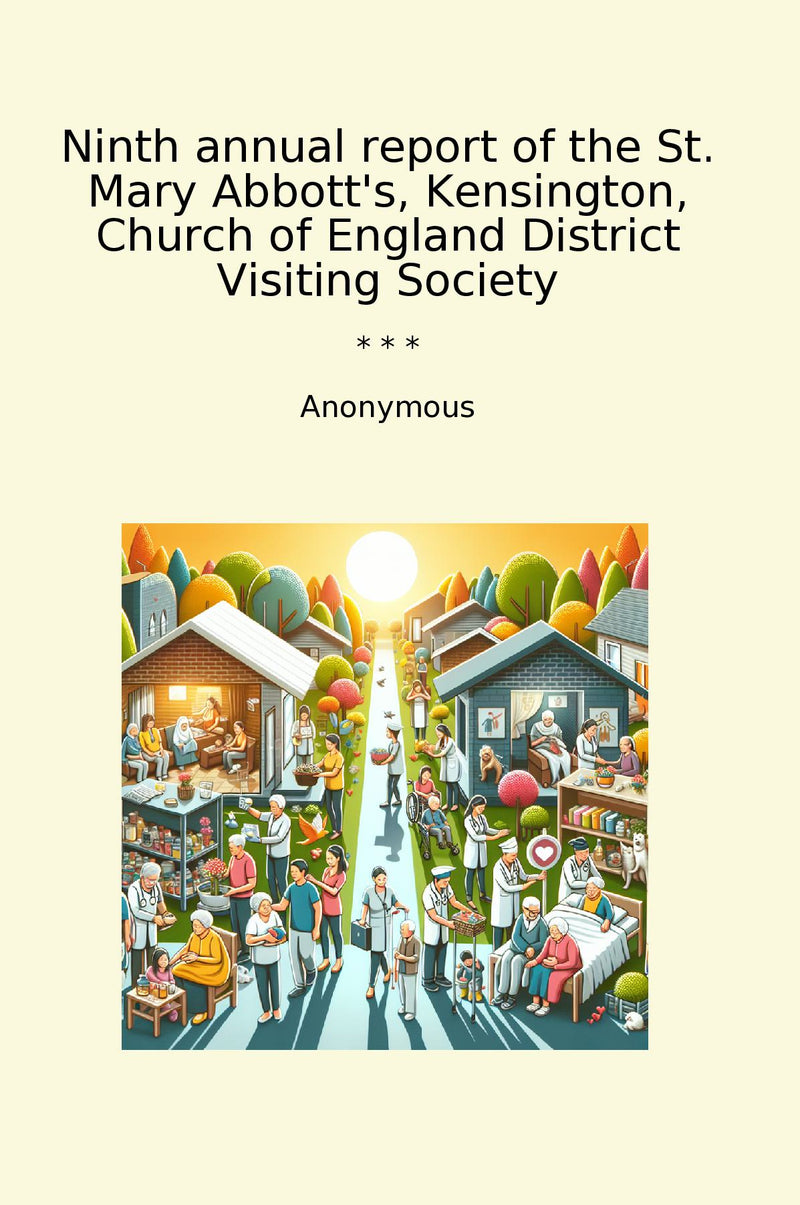 Ninth annual report of the St. Mary Abbott's, Kensington, Church of England District Visiting Society