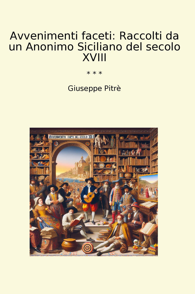 Avvenimenti faceti: Raccolti da un Anonimo Siciliano del secolo XVIII