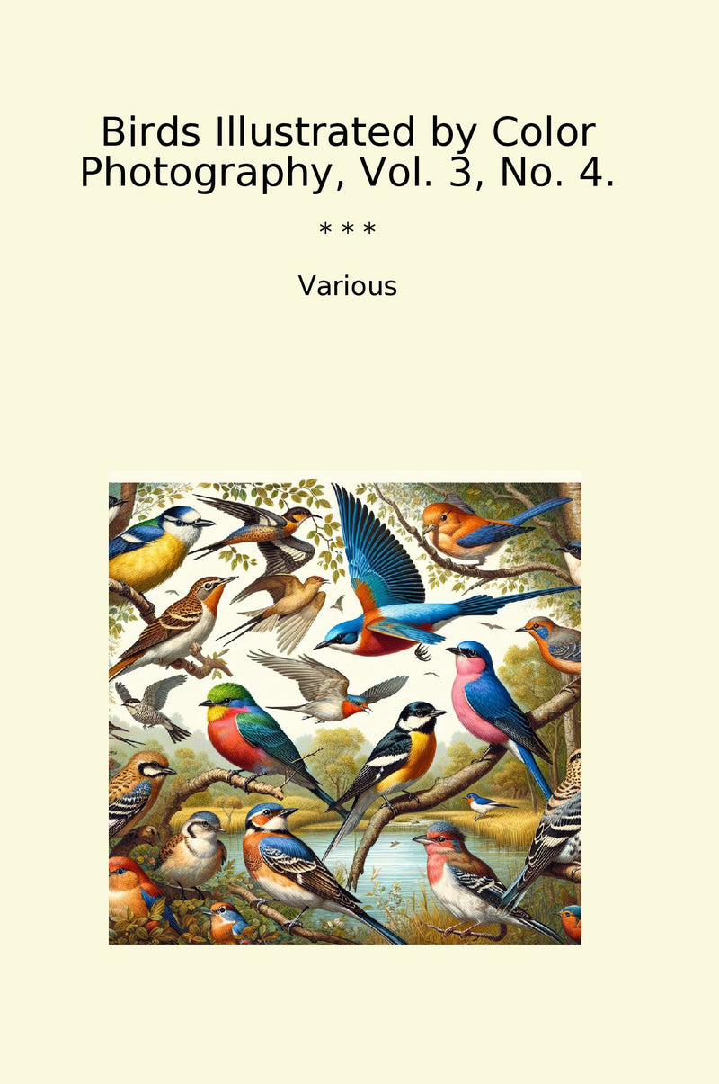 Birds Illustrated by Color Photography, Vol. 3, No. 4.