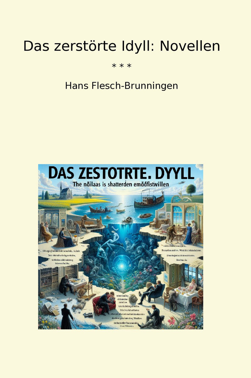 Das zerstörte Idyll: Novellen