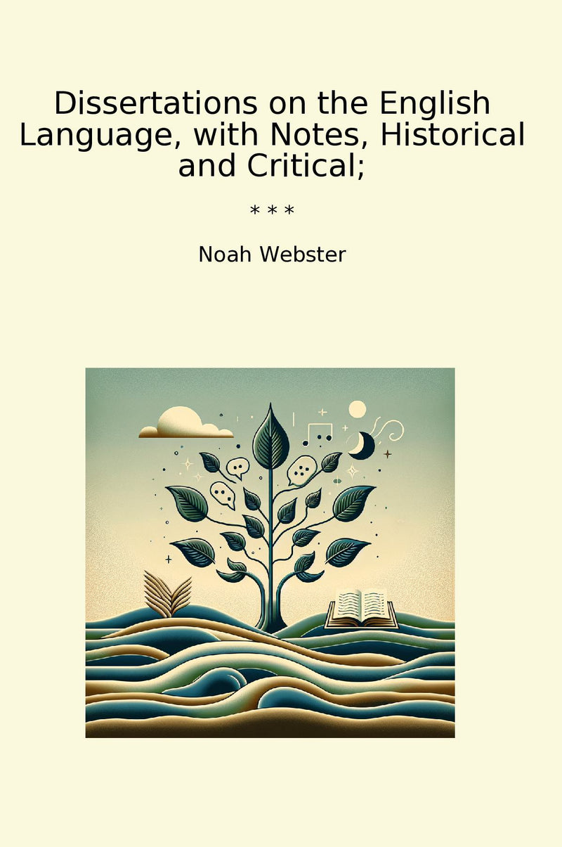 Dissertations on the English Language, with Notes, Historical and Critical;