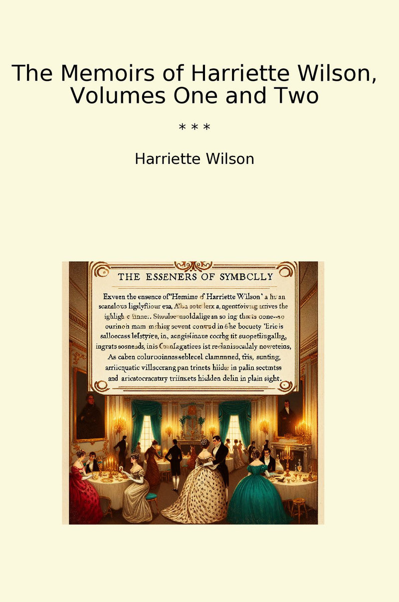 The Memoirs of Harriette Wilson, Volumes One and Two