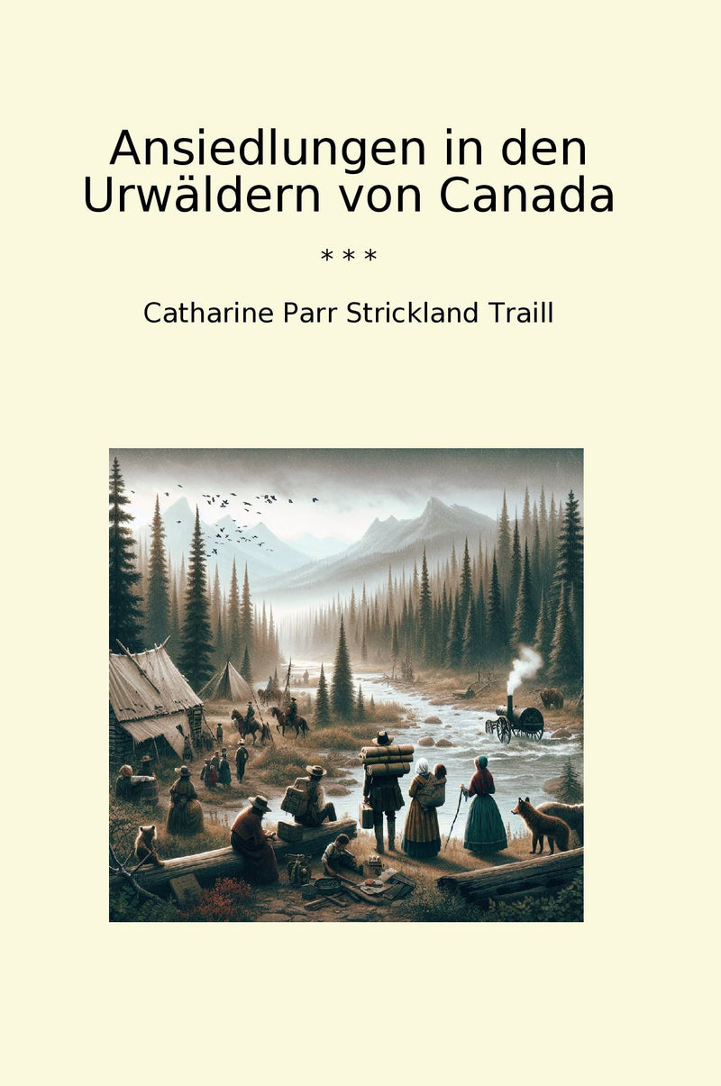 Ansiedlungen in den Urwäldern von Canada