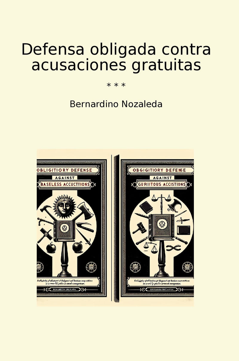 Defensa obligada contra acusaciones gratuitas