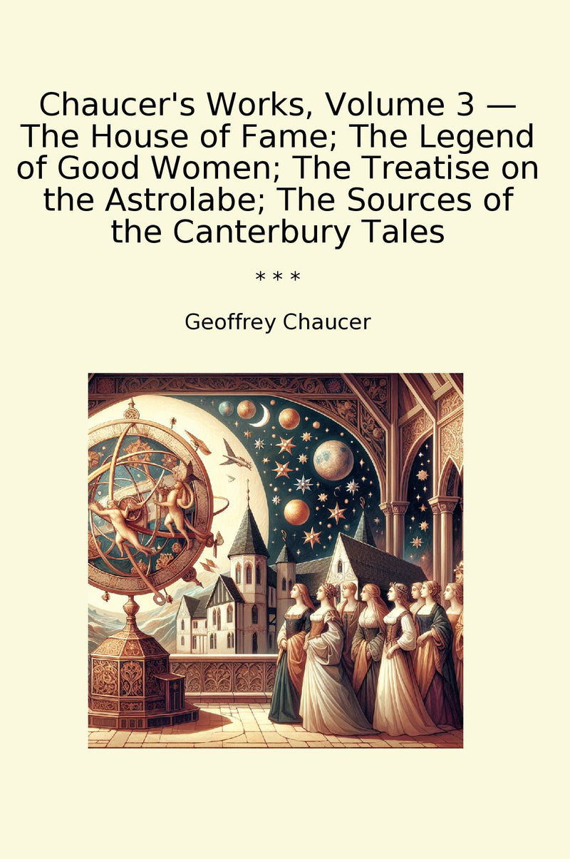 Chaucer's Works, Volume 3 — The House of Fame; The Legend of Good Women; The Treatise on the Astrolabe; The Sources of the Canterbury Tales