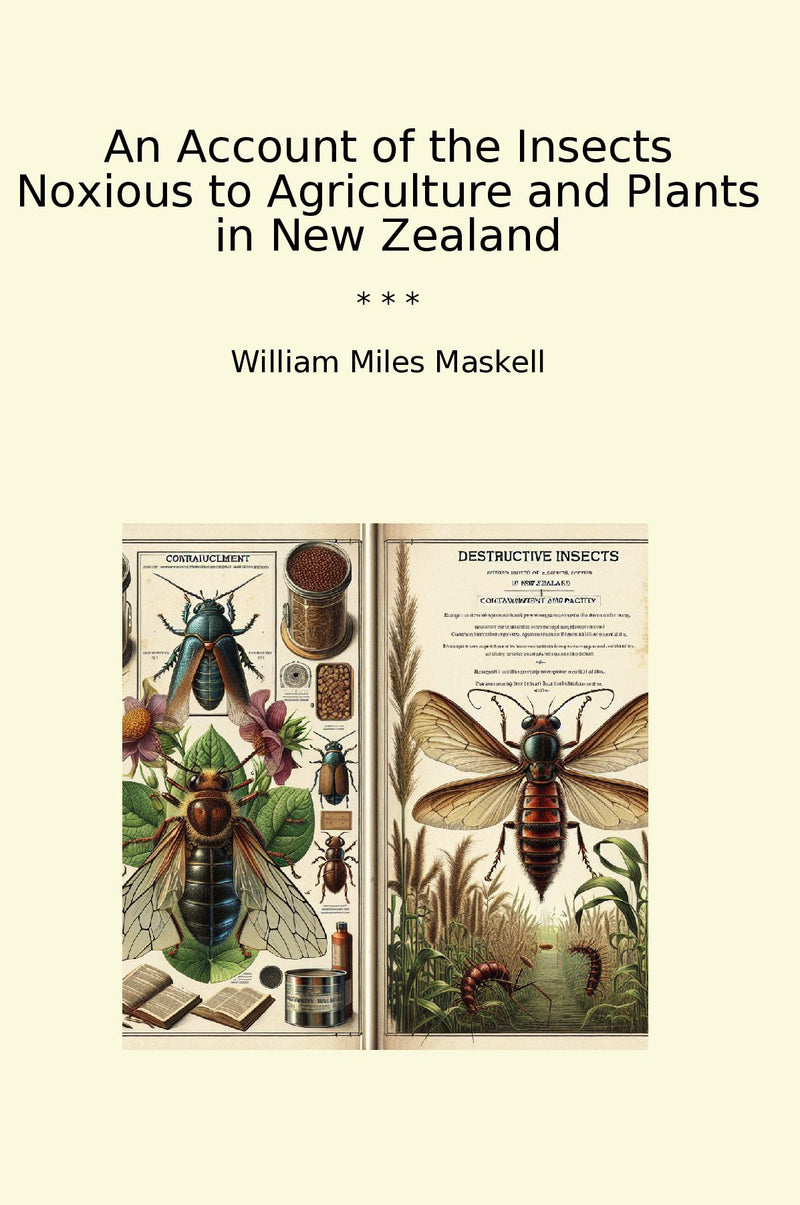 An Account of the Insects Noxious to Agriculture and Plants in New Zealand