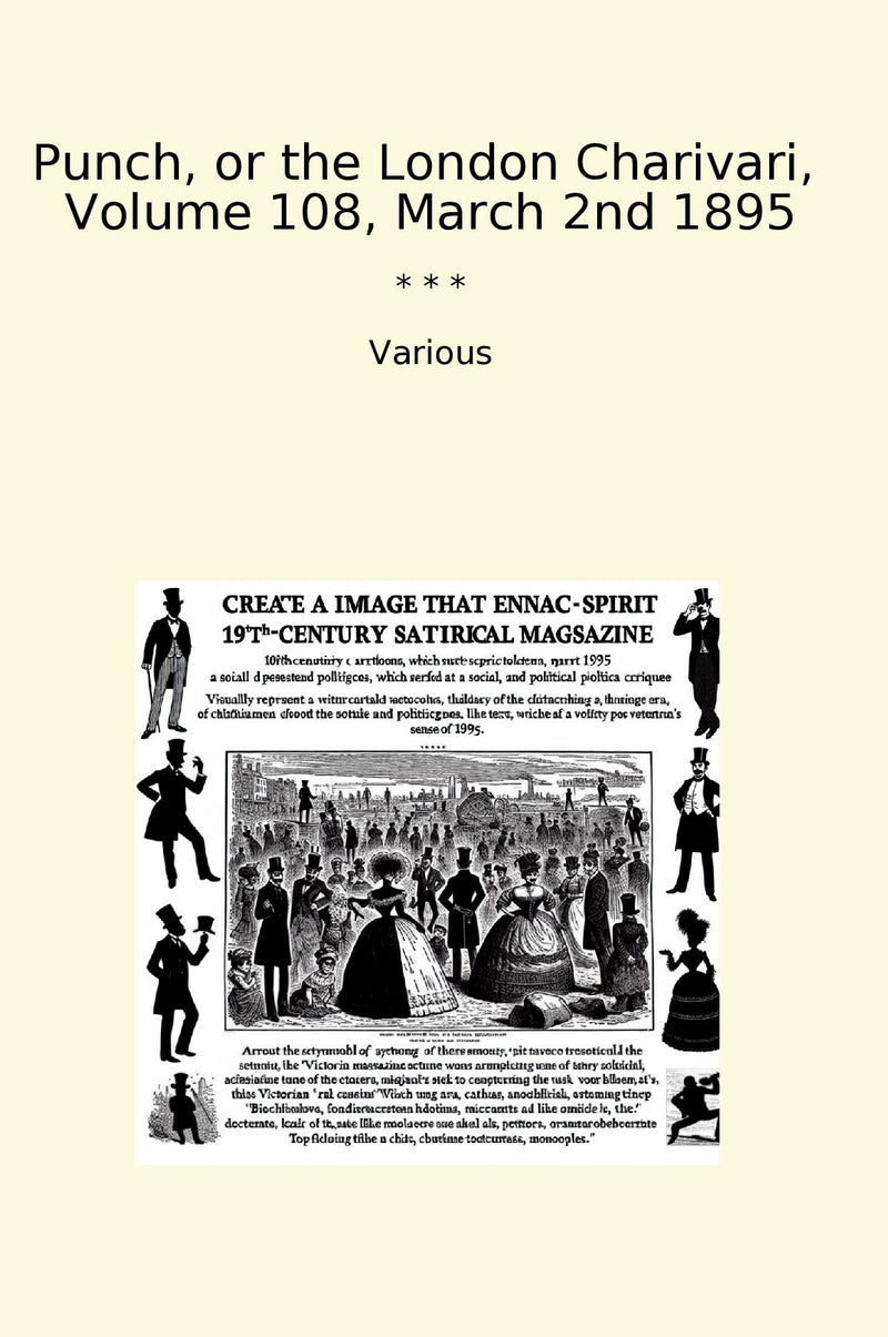 Punch, or the London Charivari,  Volume 108, March 2nd 1895