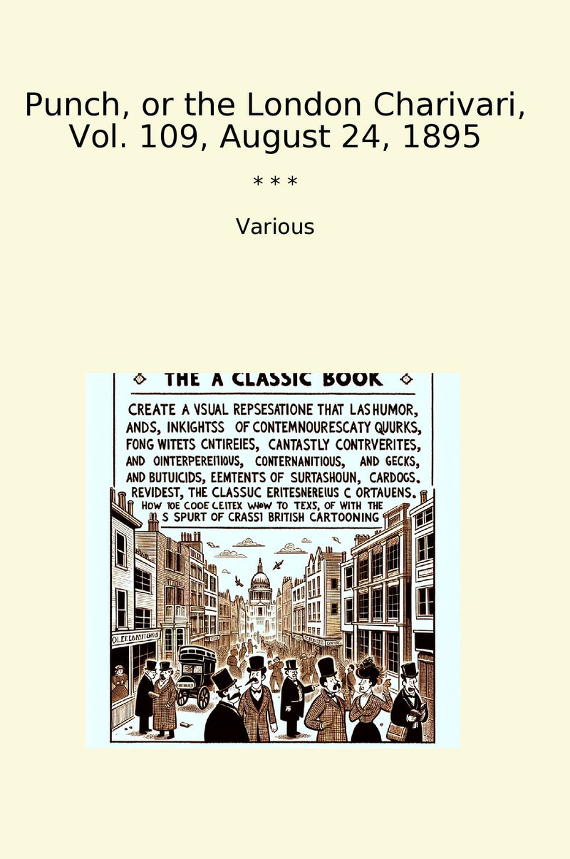 Punch, or the London Charivari, Vol. 109, August 24, 1895
