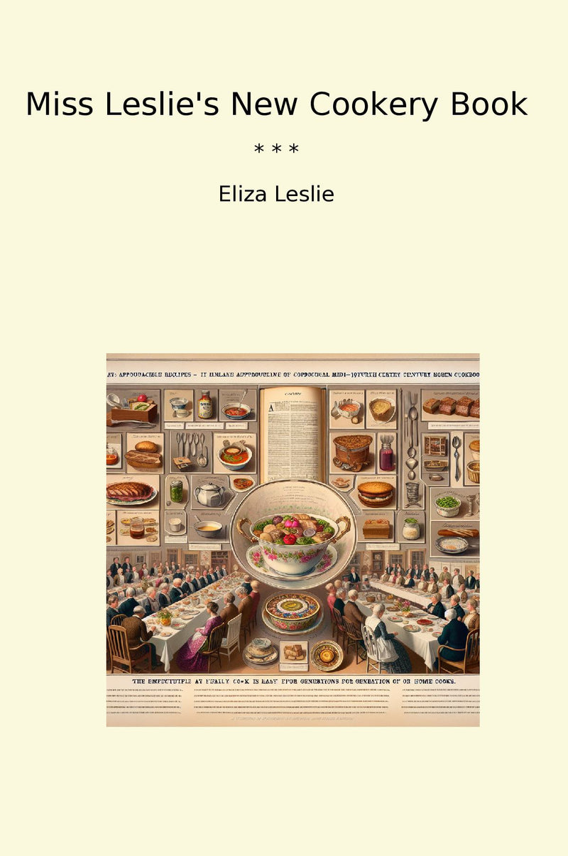 Miss Leslie's New Cookery Book