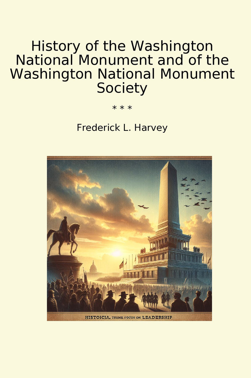 History of the Washington National Monument and of the Washington National Monument Society