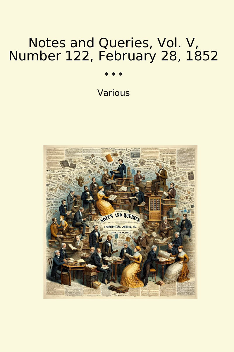 Notes and Queries, Vol. V, Number 122, February 28, 1852