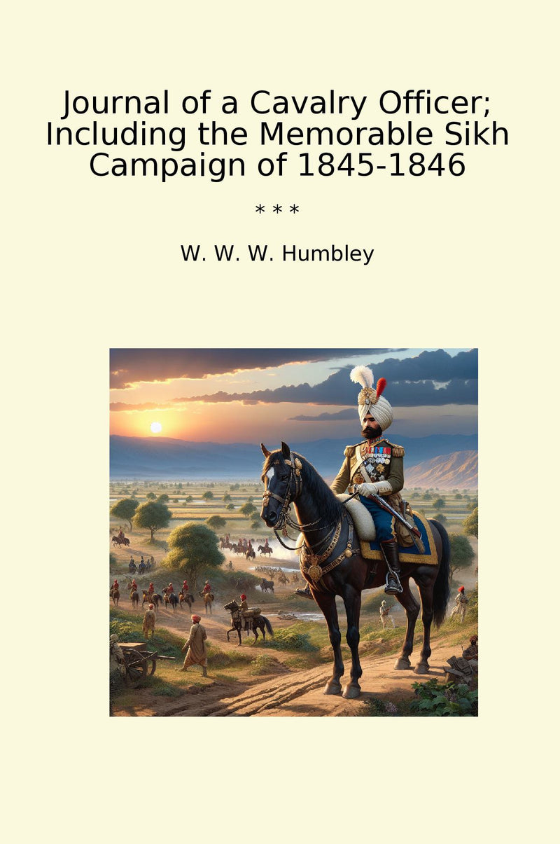 Journal of a Cavalry Officer; Including the Memorable Sikh Campaign of 1845-1846