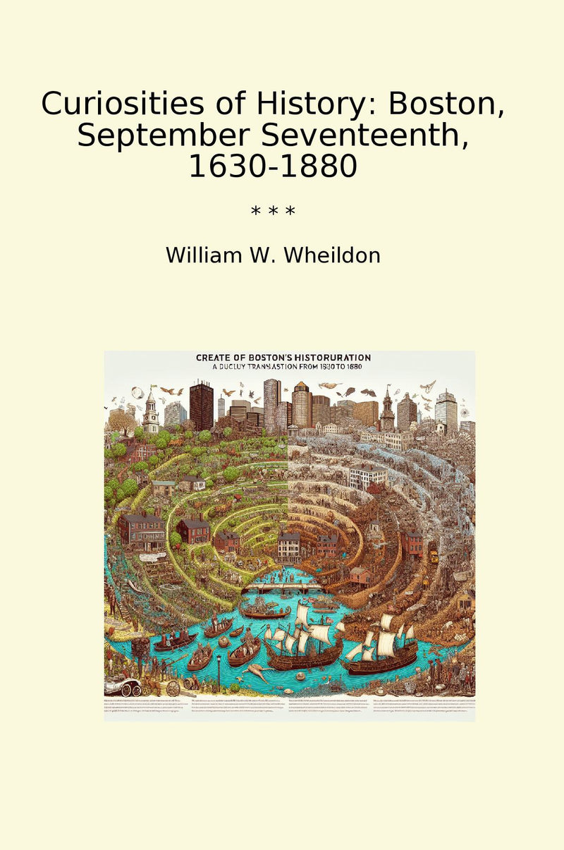 Curiosities of History: Boston, September Seventeenth, 1630-1880