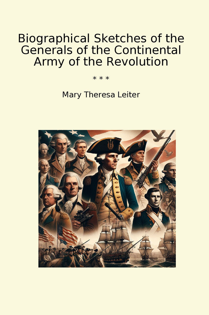 Biographical Sketches of the Generals of the Continental Army of the Revolution