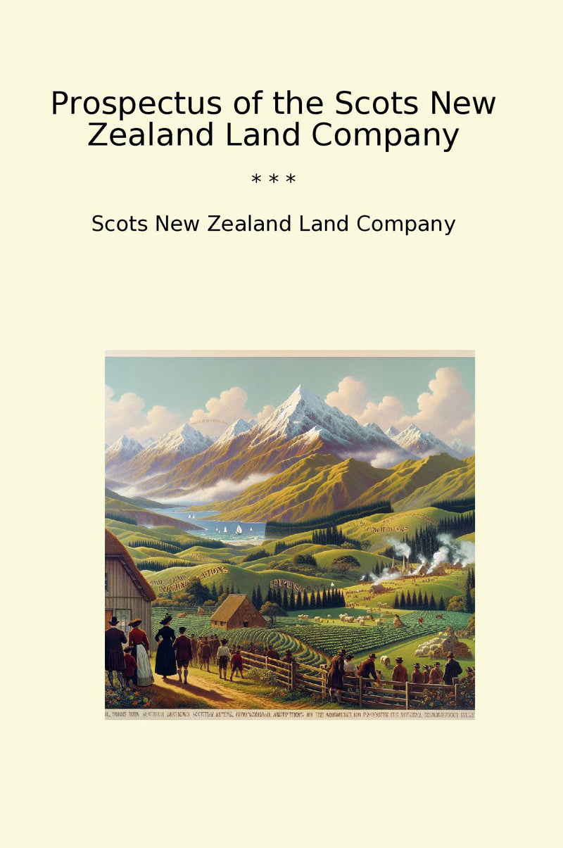 Prospectus of the Scots New Zealand Land Company