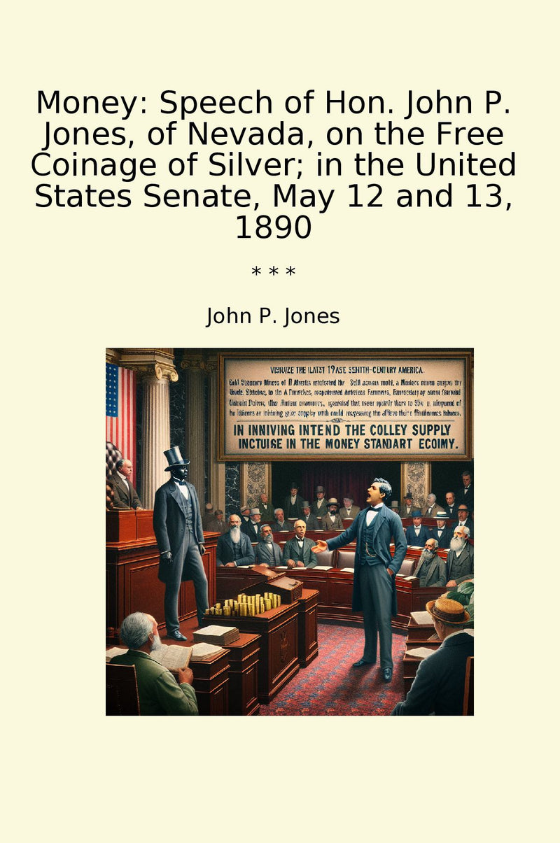 Money: Speech of Hon. John P. Jones, of Nevada, on the Free Coinage of Silver; in the United States Senate, May 12 and 13, 1890