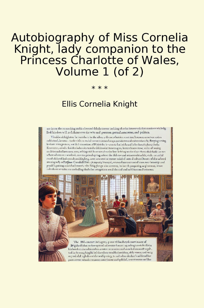 Autobiography of Miss Cornelia Knight, lady companion to the Princess Charlotte of Wales, Volume 1 (of 2)