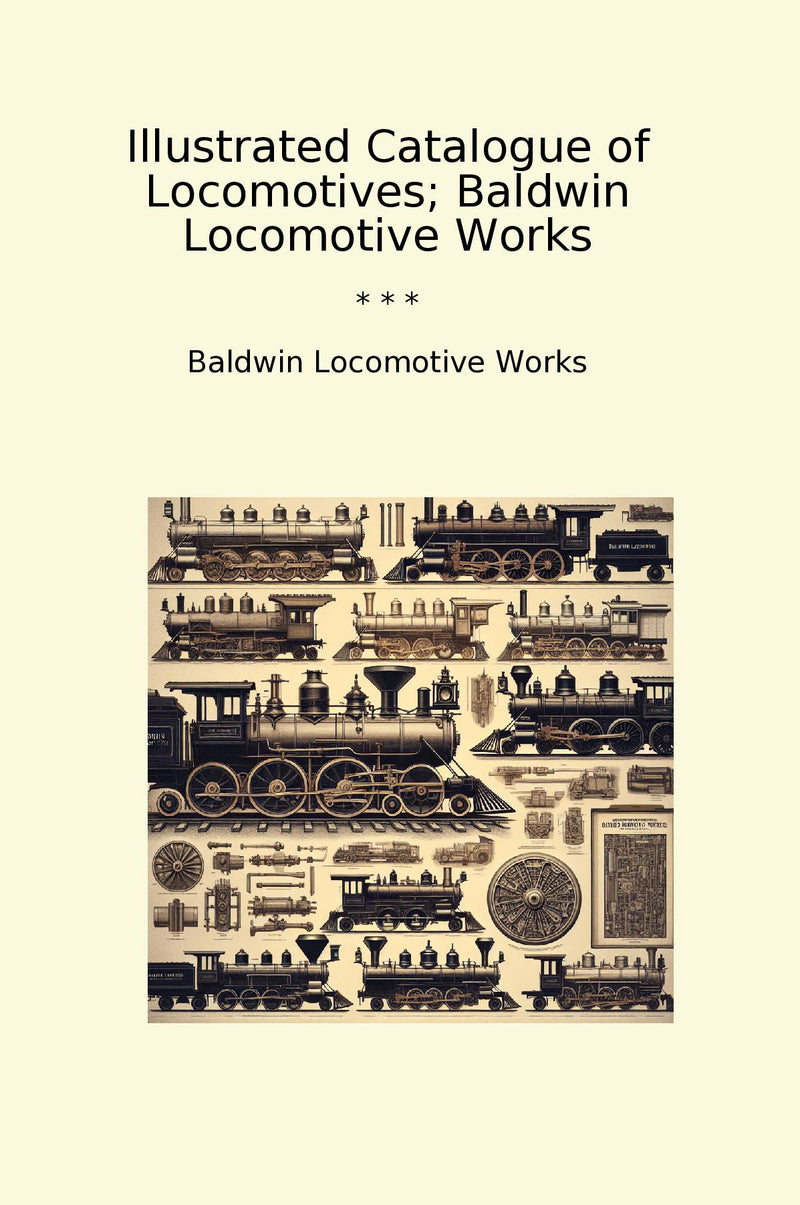 Illustrated Catalogue of Locomotives; Baldwin Locomotive Works