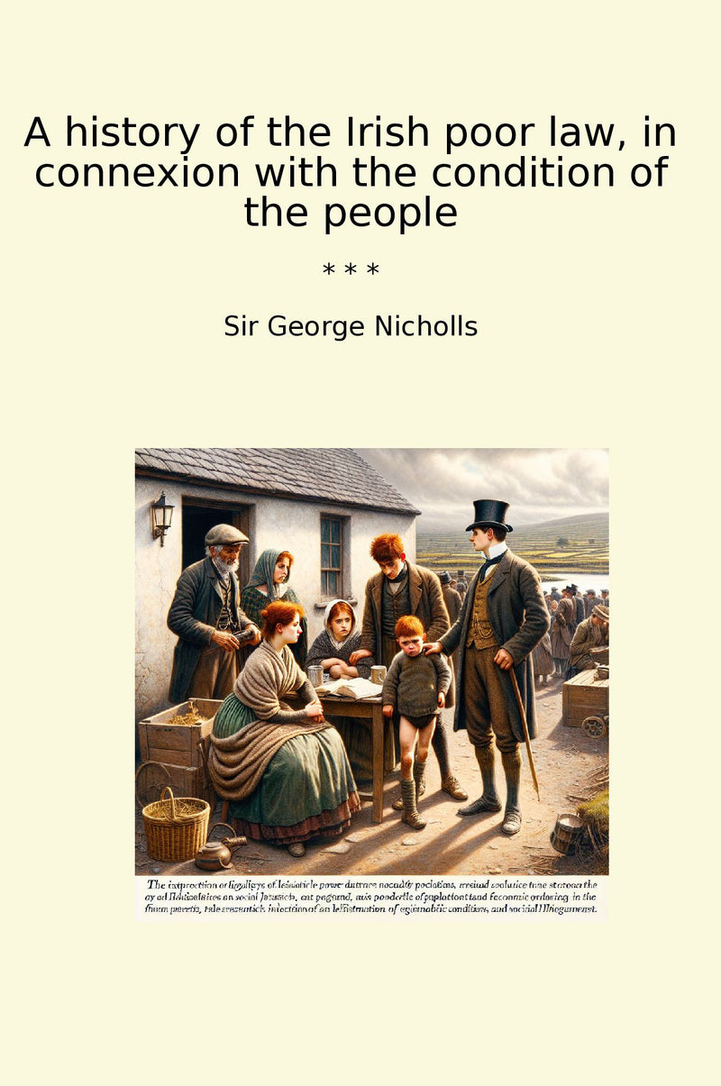 A history of the Irish poor law, in connexion with the condition of the people