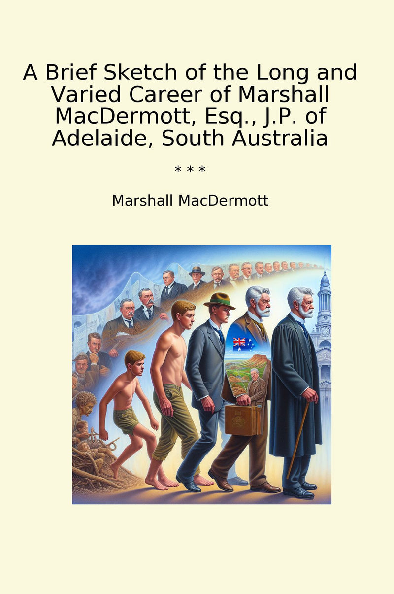 A Brief Sketch of the Long and Varied Career of Marshall MacDermott, Esq., J.P. of Adelaide, South Australia