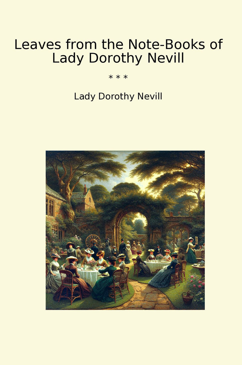 Leaves from the Note-Books of Lady Dorothy Nevill