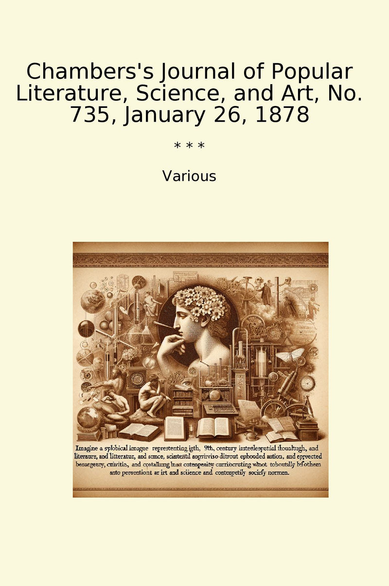 Chambers's Journal of Popular Literature, Science, and Art, No. 735, January 26, 1878