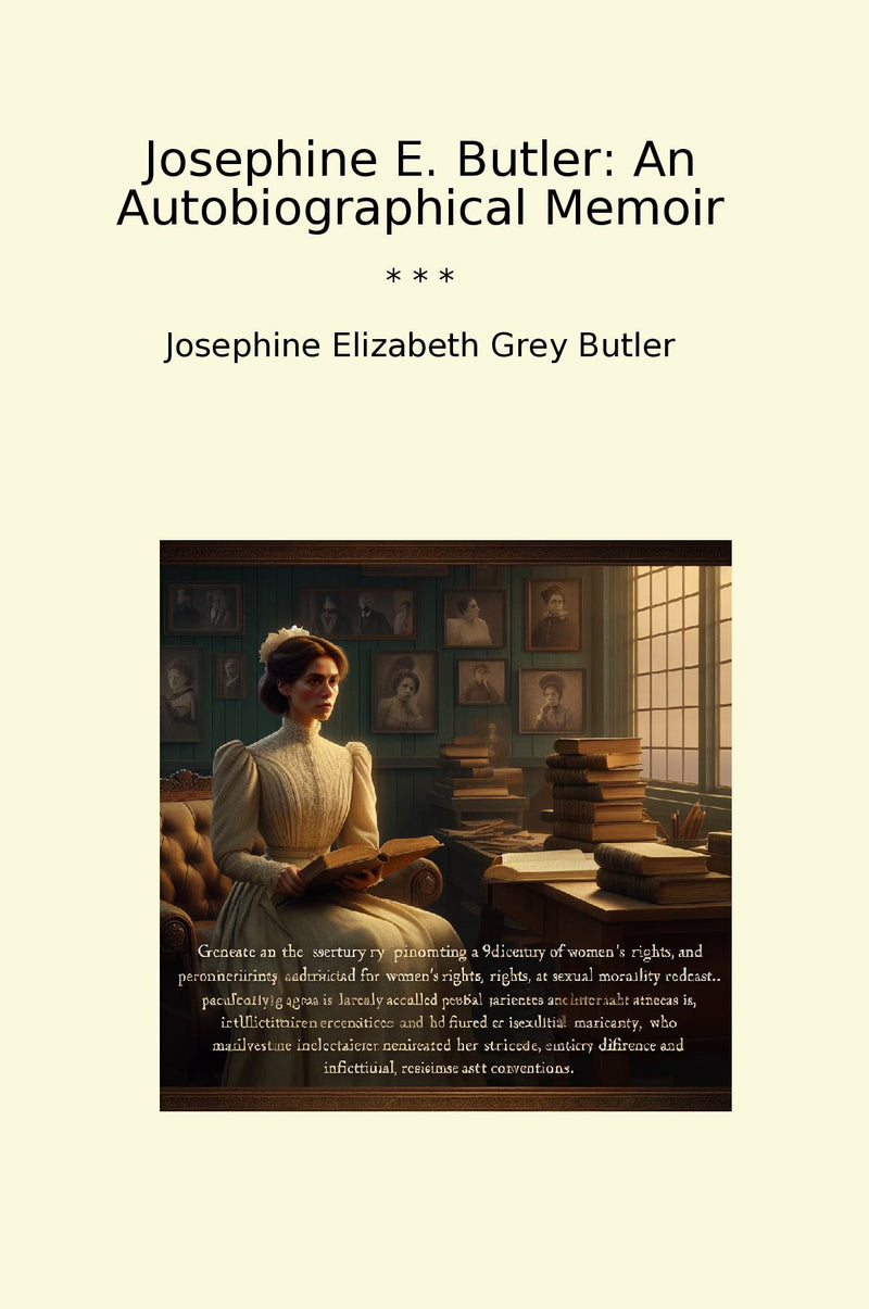 Josephine E. Butler: An Autobiographical Memoir