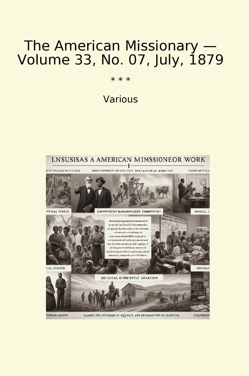 The American Missionary — Volume 33, No. 07, July, 1879