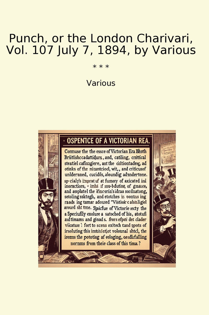 Punch, or the London Charivari, Vol. 107 July 7, 1894, by Various