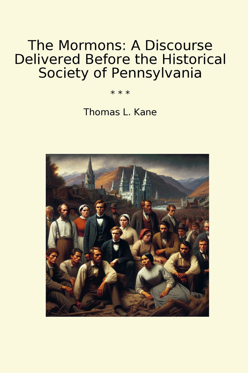 The Mormons: A Discourse Delivered Before the Historical Society of Pennsylvania