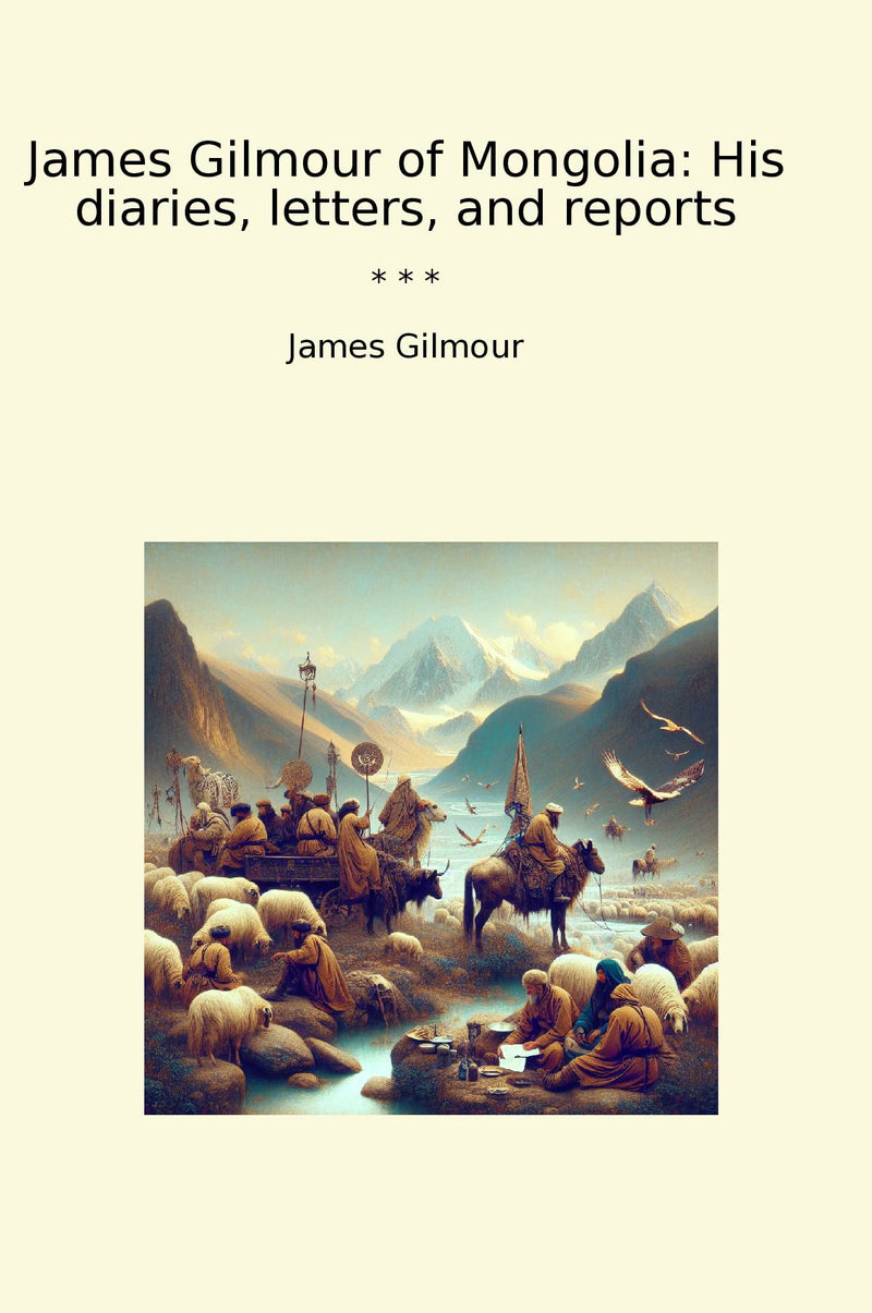 James Gilmour of Mongolia: His diaries, letters, and reports