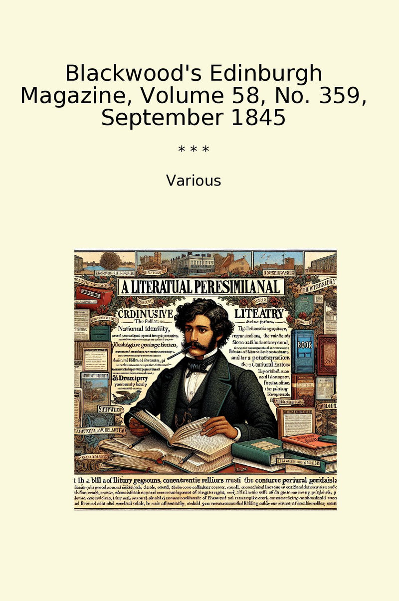 Blackwood's Edinburgh Magazine, Volume 58, No. 359, September 1845