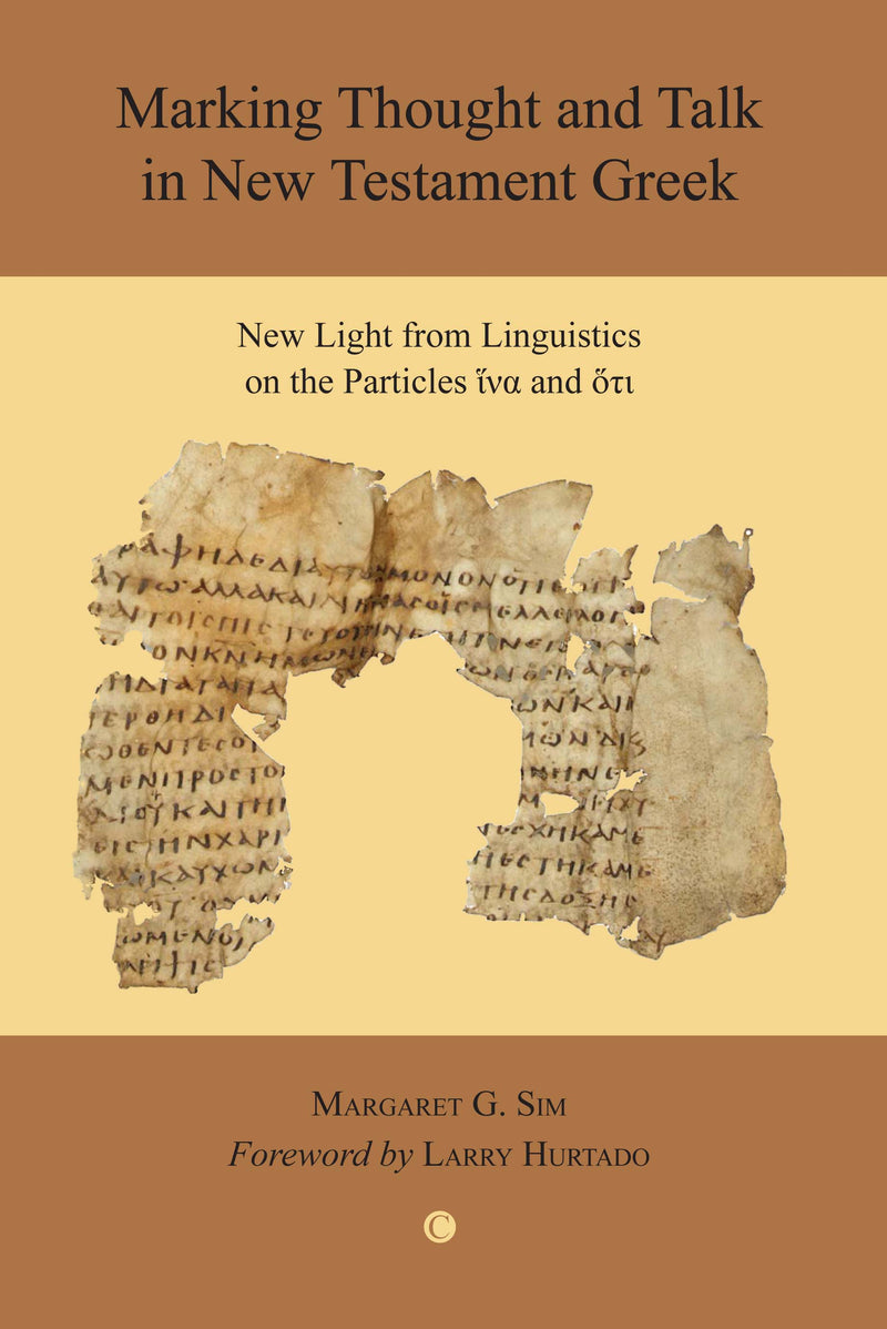 Marking Thought and Talk in New Testament Greek